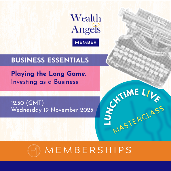 Wealth Angels Lunchtime L!ve Business Essentials. Planning the Long Game. 19 November 2025