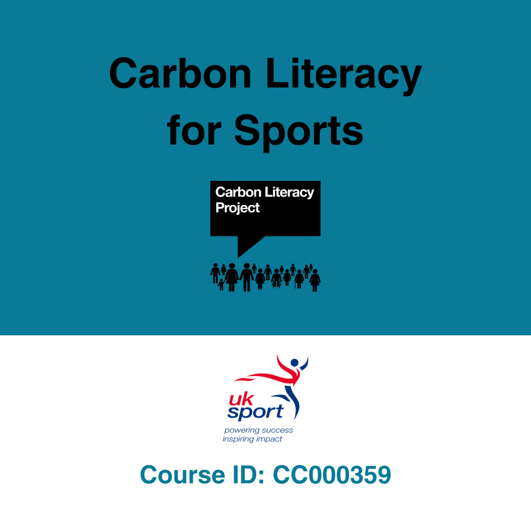 CLP Carbon Literacy for Sports Course ID: CC000359 - 1 and 4 December 2023 - CLAD
