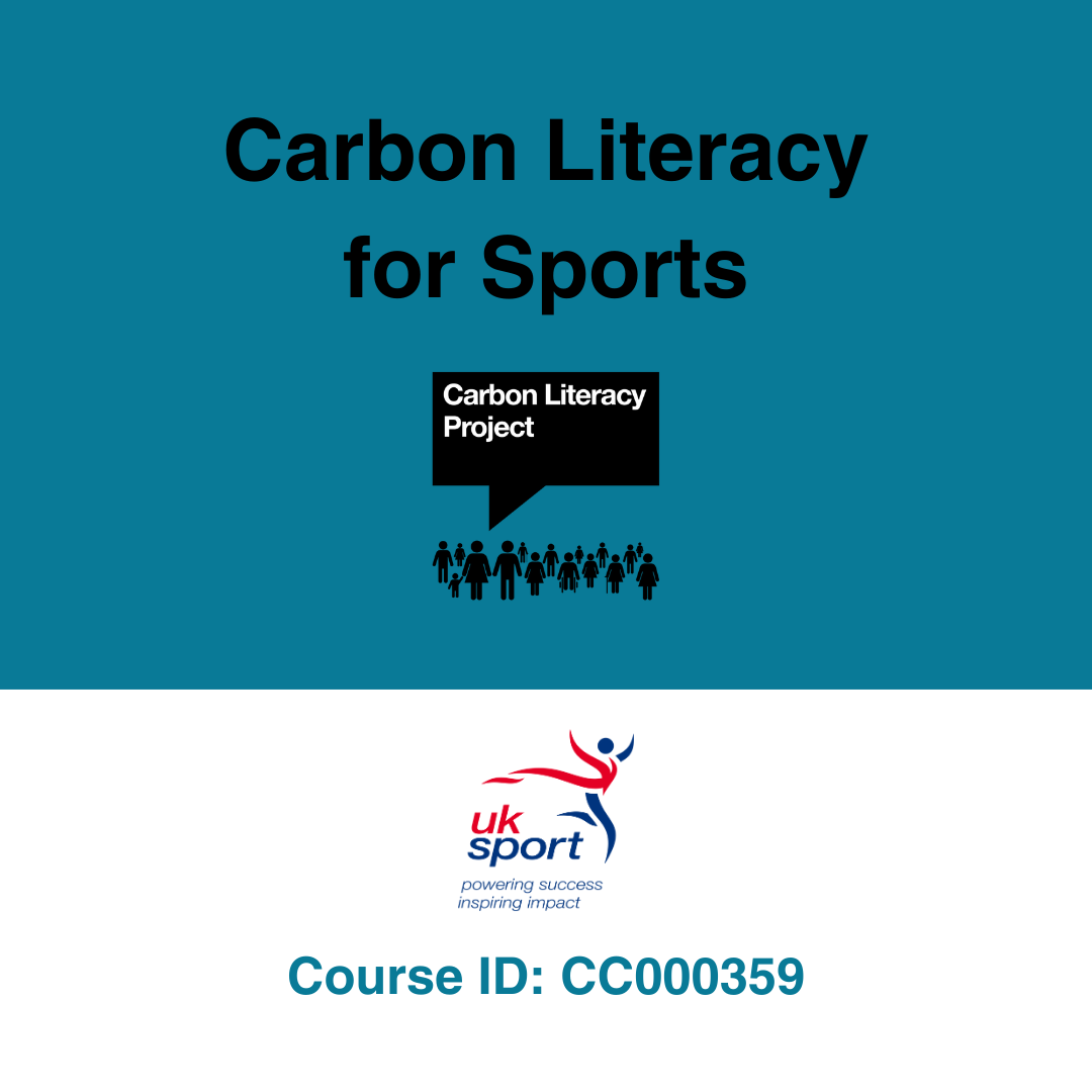CLP Carbon Literacy for Sports Course ID: CC000359